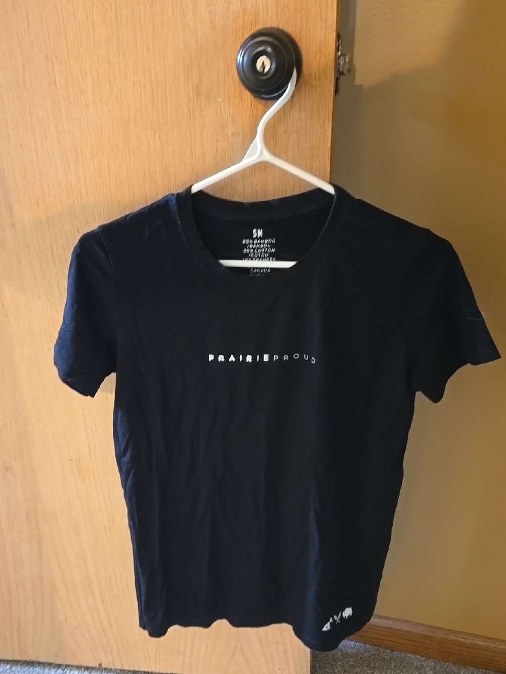 Prairie Proud Black Short-Sleeve Womens T-Shirt